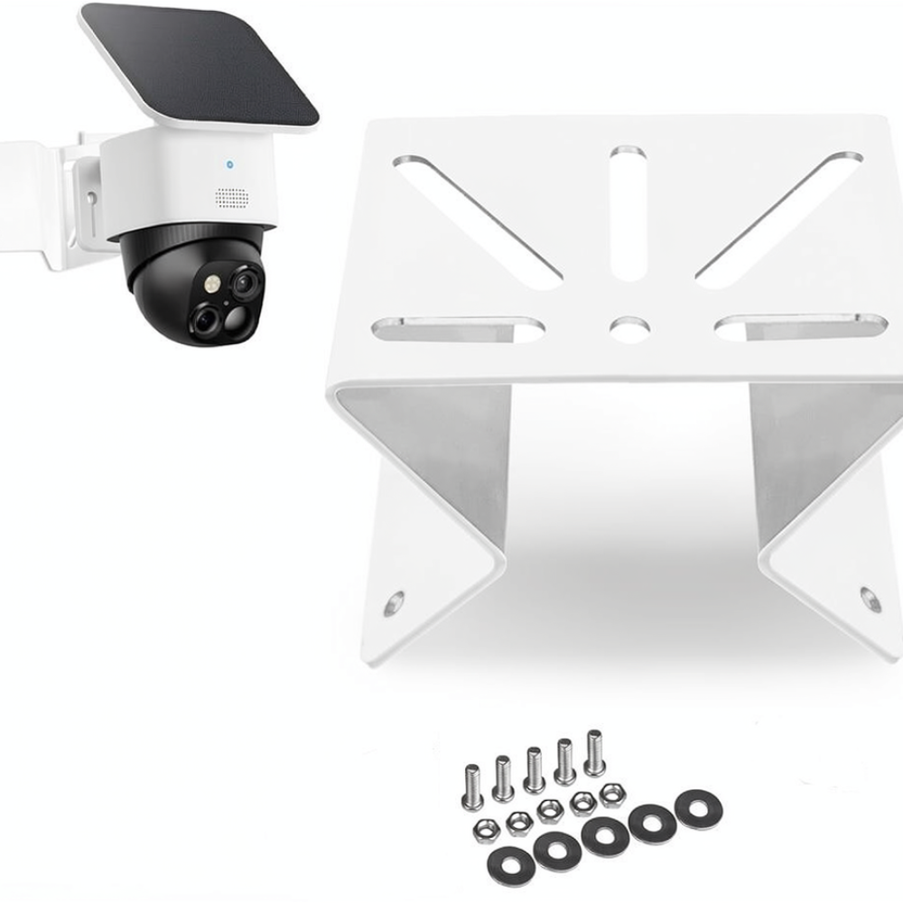 Eufy Camera S340 - ขายึดมุมโลหะแข็งแรงสำหรับกล้องรักษาความปลอดภัย Eufy SoloCam S340 อุปกรณ์เสริมฐานยึดติดผนังภายนอก