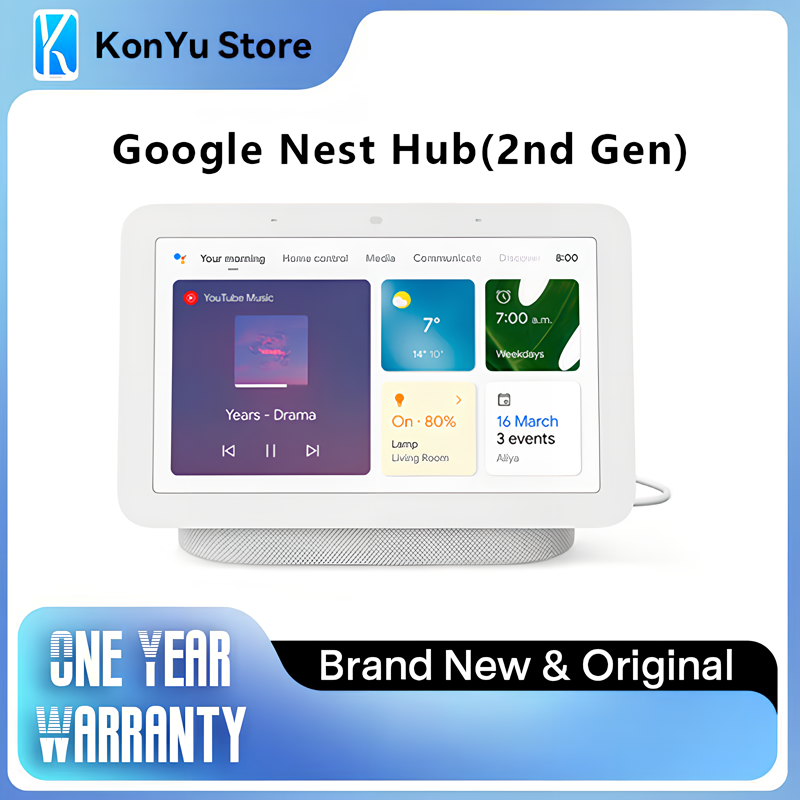 Google NEST HUB (2ND GEN) ตัวค - Google Speaker Nest Hub บทวิจารณ์และราคา