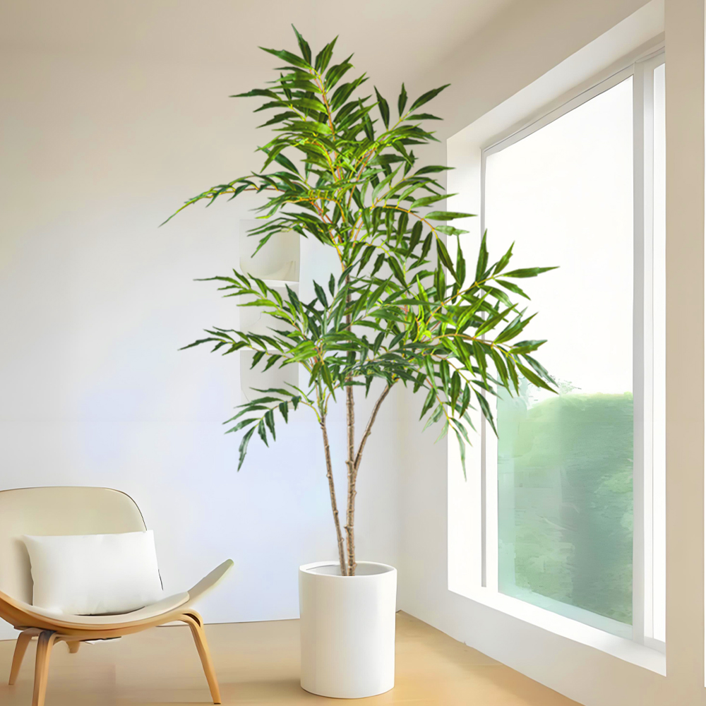 78-140 ซม.ขนาดใหญ่ประดิษฐ์ Nan - Dracaena Marginata บทวิจารณ์และราคา