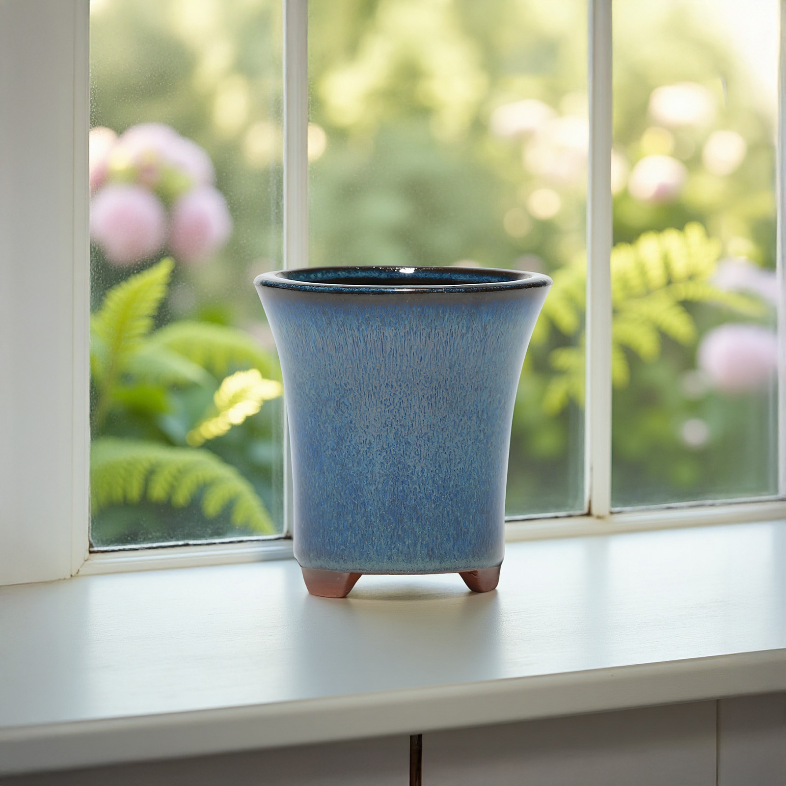 กระถางดอกไม้เซรามิกพร้อมรูระบา - Aloe Vera Pot บทวิจารณ์และราคา