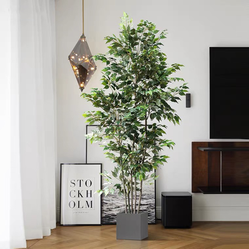 70in ประดิษฐ์ Ficus Tree Faux  - Ficus Lyrata Tree บทวิจารณ์และราคา