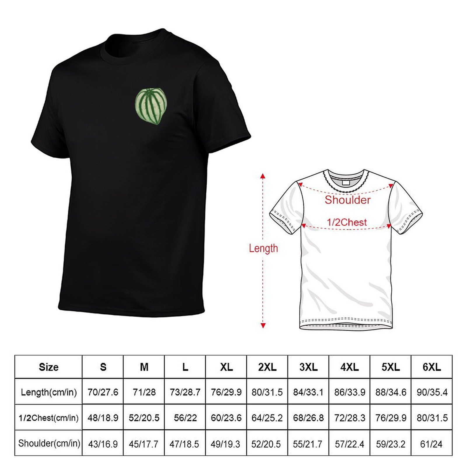 เสื้อยืดลายแตงโมและพีเปอร์โอมิ - Peperomia Watermelon บทวิจารณ์และราคา